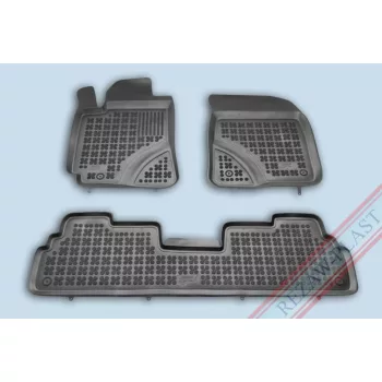   Rezaw černé gumové autokoberce TOYOTA Corolla VERSO II minivan 2004-2009 (201418)