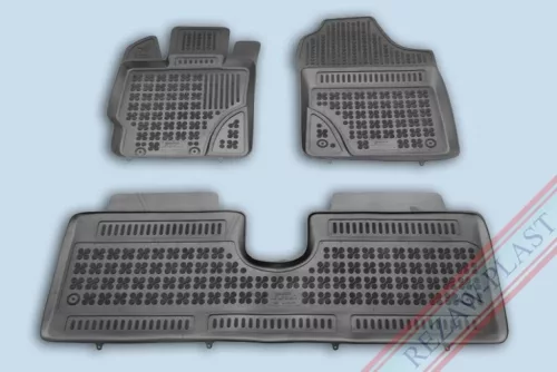 Rezaw černé gumové autokoberce TOYOTA Yaris III Hatchback 5-dveřový 2011-tól (201421)