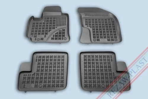 Rezaw černé gumové autokoberce TOYOTA RAV 4 II SUV 5-dveřový, přestavěný 2003-2005 (201422)