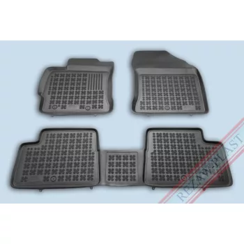   Rezaw černé gumové autokoberce TOYOTA AURIS II Hatchback/Liftback/kombi a hybridhez is 2012-201