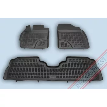   Rezaw černé gumové autokoberce TOYOTA PRIUS+ Liftback 2012-2015 (201428)