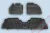 Rezaw černé gumové autokoberce TOYOTA PRIUS+ Liftback 2012-2015 (201428)