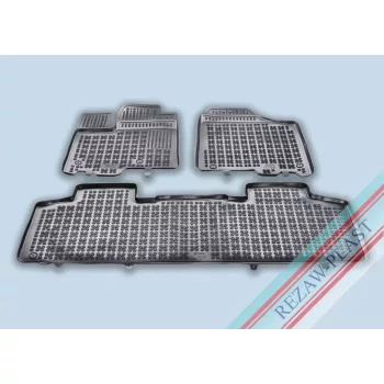   Rezawplast s vysokým okrajem Gumové autokoberce /hótálca TOYOTA SIENNA III 2010-2020