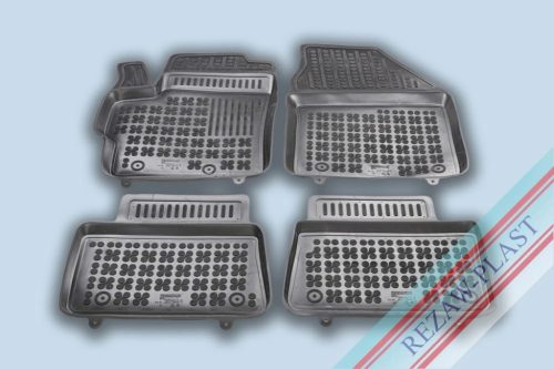 Rezaw černé gumové autokoberce Mazda 2 IV PHEV 2022 -, TOYOTA Yaris IV 2019 -(také hybrid)