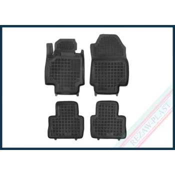   Rezaw černé gumové autokoberce TOYOTA RAV 4 V verze s manuální převodovkou, 4x4 (AWD), 2x4 (FWD) 2018 -