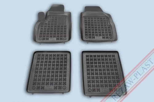 Rezaw černé gumové autokoberce FIAT Panda II Hatchback 2003-2012 (201502)