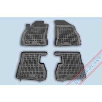   Rezaw černé gumové autokoberce OPEL COMBO D Van 5/7 személyes (3 üléssor összecsukva) 2011-2018 (20