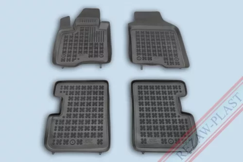 Rezaw černé gumové autokoberce FIAT Panda III Hatchback 2012- (201515)