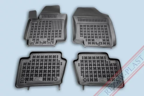 Rezaw černé gumové autokoberce HYUNDAI i20 I Hatchback 2008-2014 (201602)