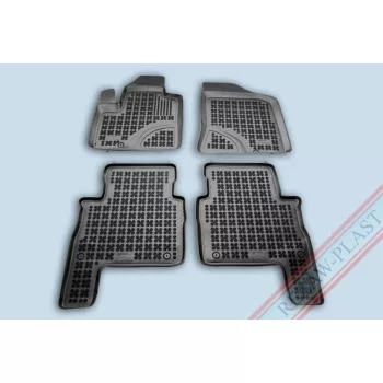   Rezaw černé gumové autokoberce HYUNDAI SANTA FE II SUV 2006-2012 (201606)