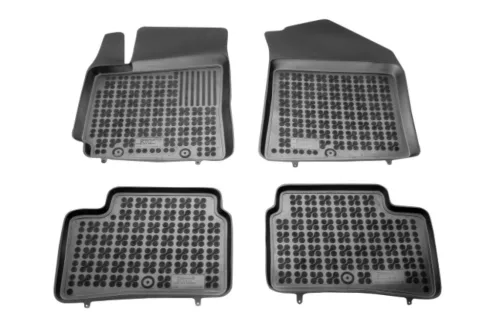 Rezaw černé gumové autokoberce HYUNDAI i10 II Hatchback 2013-2019 (201615)