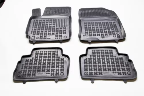 Rezaw černé gumové autokoberce HYUNDAI Kona Crossover 2017-tól (201620)