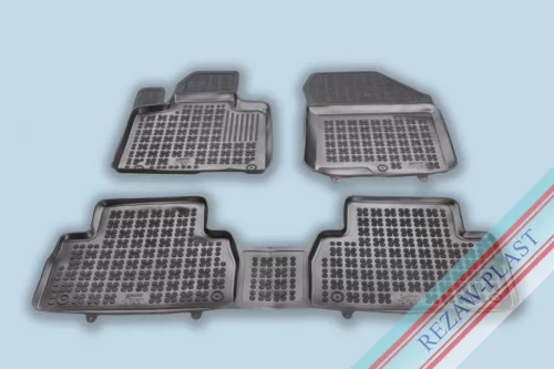 Rezaw černé gumové autokoberce HYUNDAI SANTA FE IV SUV 2018-tól (201621)