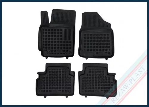 Rezawplast s vysokým okrajem Gumové autokoberce /hótálca HYUNDAI Kona 2023- Hybrid