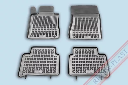 Rezaw černé gumové autokoberce MERCEDES E-KLASA W211 sedan/kombi 2002-2009 (201702)