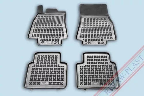 Rezaw černé gumové autokoberce MERCEDES B-KLASA W245 minivan 2005-2011 (201705)