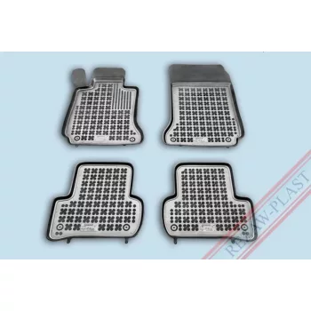   Rezaw černé gumové autokoberce MERCEDES C-KLASA W204 sedan/kombi 2007-2014 (201706)