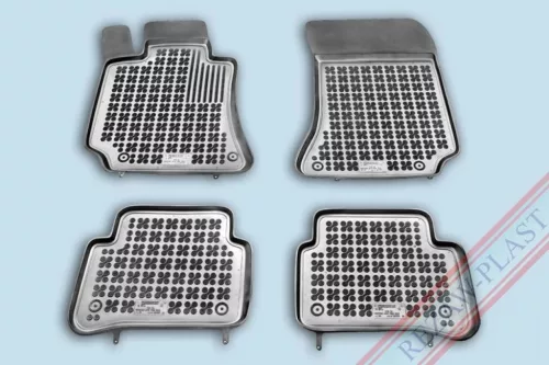 Rezaw černé gumové autokoberce MERCEDES E-KLASA W212 sedan/kombi/Cabrio 2009-2016 (201707)