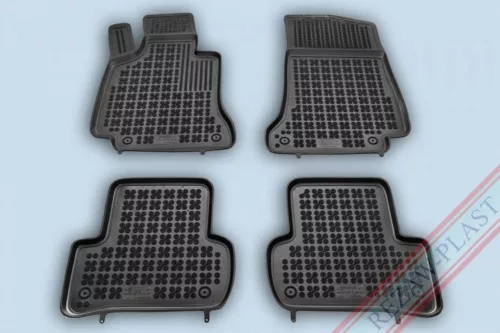 Rezaw černé gumové autokoberce MERCEDES C-KLASA W205 sedan/kombi/Coupe 2014-tól (201720)