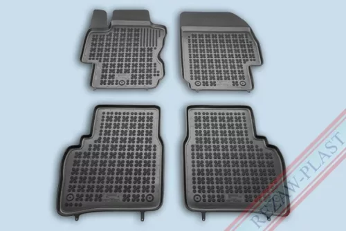 Rezaw černé gumové autokoberce NISSAN NOTE I Hatchback 2006-2013 (201802)