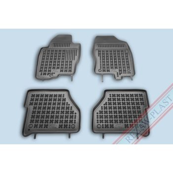   Rezaw černé gumové autokoberce NISSAN NAVARA III PickUp 2005-tól (201803)