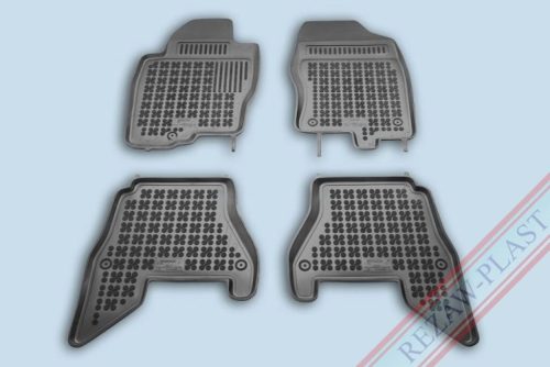 Rezaw černé gumové autokoberce NISSAN PATHFINDER III SUV 2008-2012 (201804)