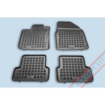   Rezaw černé gumové autokoberce NISSAN QASHQAI I Crossover 2006-2013 (201808)