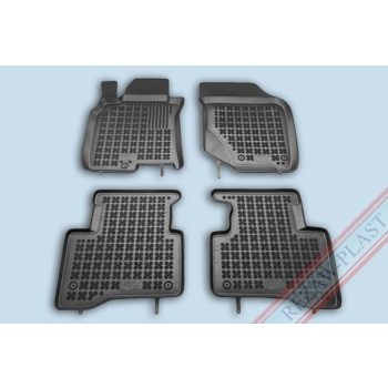   Rezaw černé gumové autokoberce NISSAN X-TRAIL I T30 SUV 2001-2007 (201811)