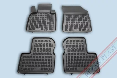 Rezaw černé gumové autokoberce NISSAN MICRA IV K13 Hatchback 2010-2016 (201817)