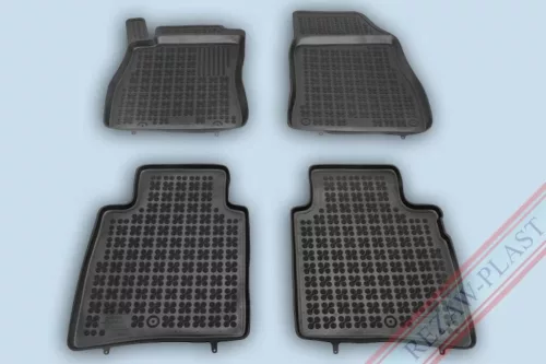 Rezaw černé gumové autokoberce NISSAN PULSAR Hatchback 2014-tól (201821)