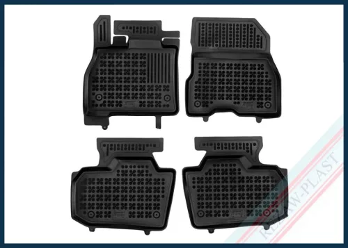 Rezawplast s vysokým okrajem Gumové autokoberce /hótálca NISSAN Leaf I 2010-2013 electric version (BeV)