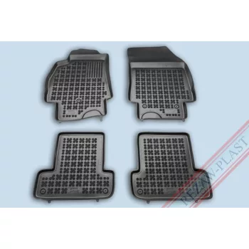   Rezaw černé gumové autokoberce RENAULT Megane III kombi/Hatchback/Coupe 2008-2016 (201902)