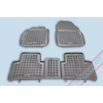   Rezaw černé gumové autokoberce RENAULT SCENIC II, III 03 - 16, Grand SCENIC II, III 03 - 16 (201904)