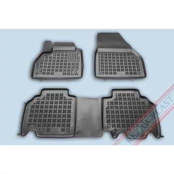   Rezaw černé gumové autokoberce RENAULT KANGOO II Van 2008- z (201907)