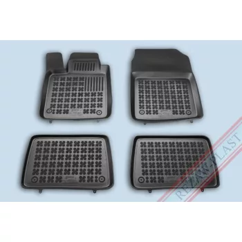   Rezaw černé gumové autokoberce RENAULT TWINGO II hatchback 3-dveřový 2007-2014 (201911)