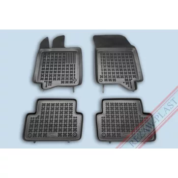  Rezaw černé gumové autokoberce RENAULT LAGUNA II Hatchback/Liftback/kombi 2001-2007 (201912)