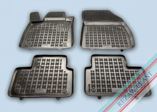 Rezaw černé gumové autokoberce RENAULT TALISMAN sedan/kombi 2015-tól (201924)