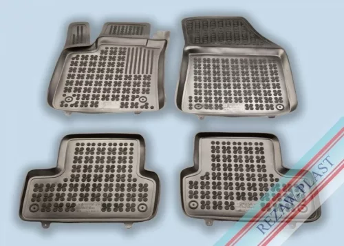 Rezaw černé gumové autokoberce RENAULT Megane IV kombi/Hatchback/sedan 2016-tól (201925)