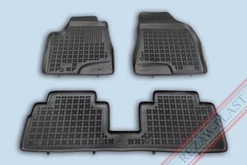 Rezaw černé gumové autokoberce Lexus RX II (XU30) SUV všechny modely s hybridem 2003-2008 (202401)