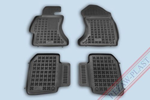 Rezaw černé gumové autokoberce Subaru XV I Crossover 2011-2018 (202706)