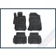 Rezaw černé gumové autokoberce Subaru XV II Crossover 2017-tól (202708)