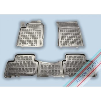   Rezaw černé gumové autokoberce SsangYong REXTON W III SUV 2013-tól (203001)