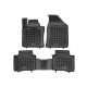 Rezaw černé gumové autokoberce SsangYong KORANDO IV Crossover 2019-tól (203005)