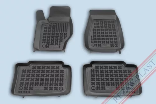 Rezaw černé gumové autokoberce Jeep Grand CHEROKEE WK SUV 2005-2010 (203102)