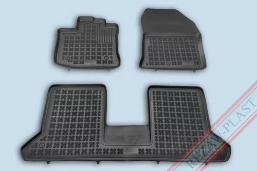 Rezaw černé gumové autokoberce Dacia DOKKER kombi 2012-tól (203405)