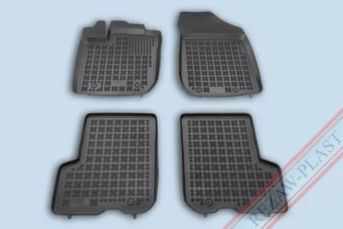 Rezaw černé gumové autokoberce Dacia LOGAN II MCV sedan/kombi 2013-tól (203407)