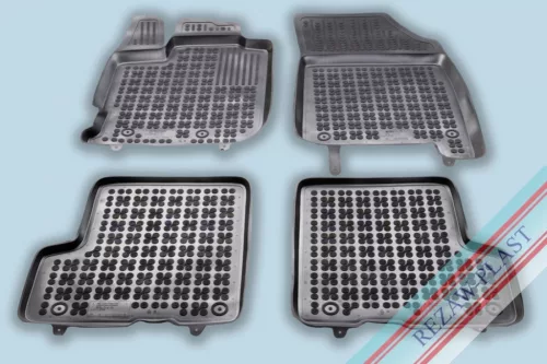 Rezaw černé gumové autokoberce Dacia DUSTER II SUV 2018-tól (203409)