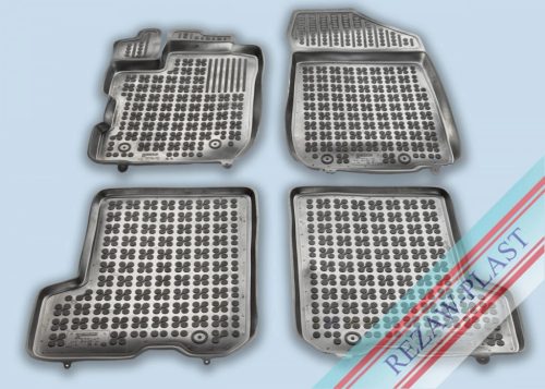 Rezaw černé gumové autokoberce Dacia SANDERO II Hatchback 4x4, facelift, Stepway 2019-tól (203410)