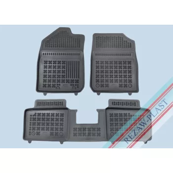 Rezaw černé gumové autokoberce Dacia SPRING 2021 -