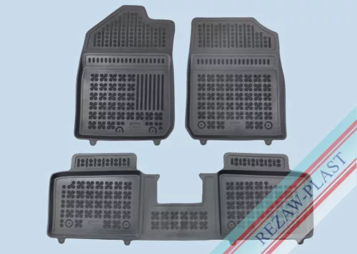 Rezaw černé gumové autokoberce Dacia SPRING 2021 -